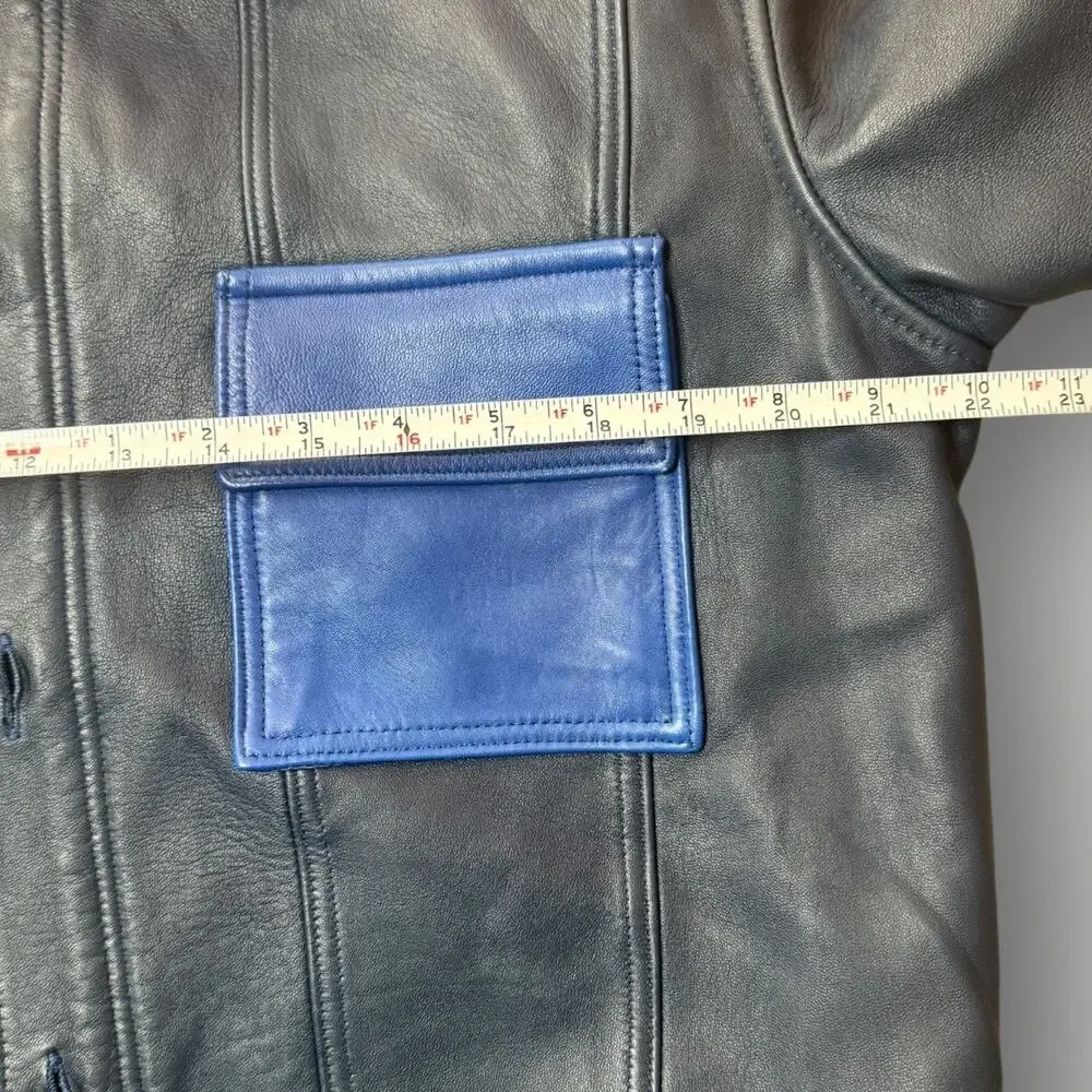 VICTOR MUDHE SLAM LEATHER JACKET SZ M AND DUNK LEATHER PANTS SZ L